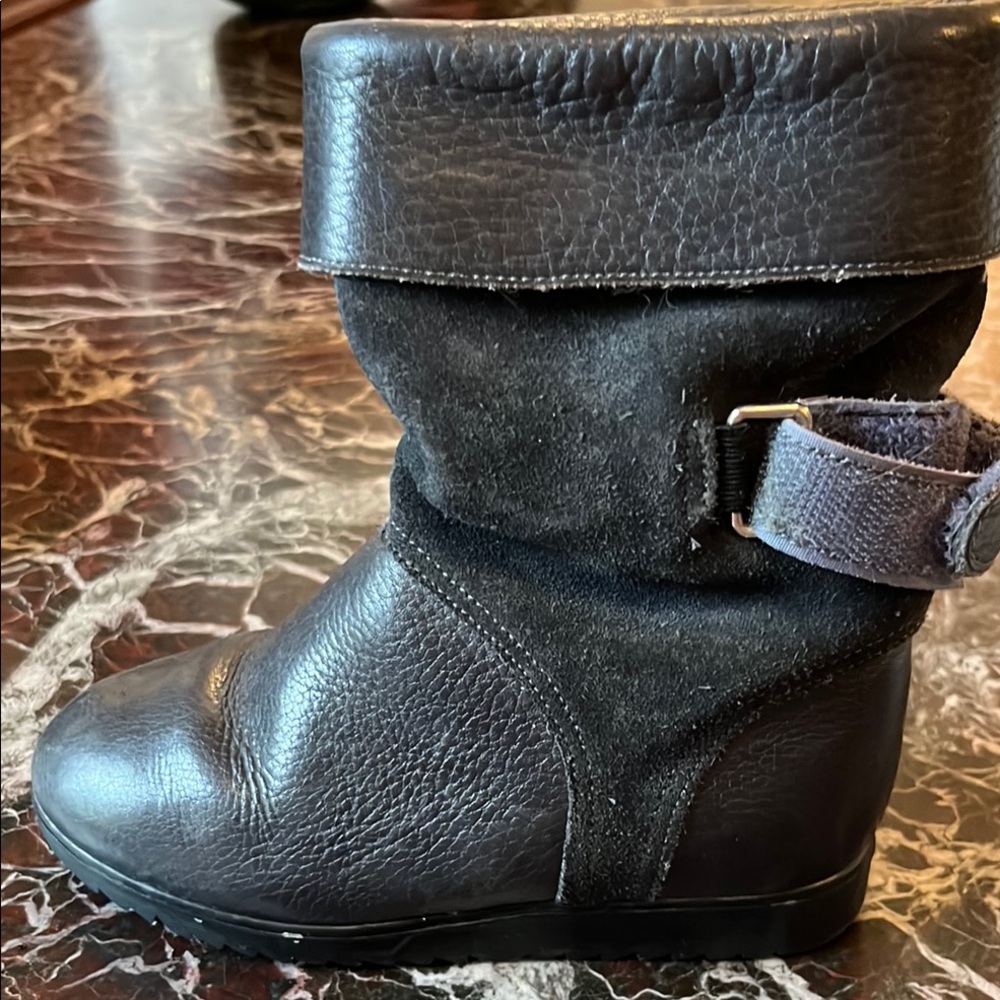 Stylish Black Kids Boots